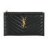 Saint Laurent Cassandre Zip Pouch, front view